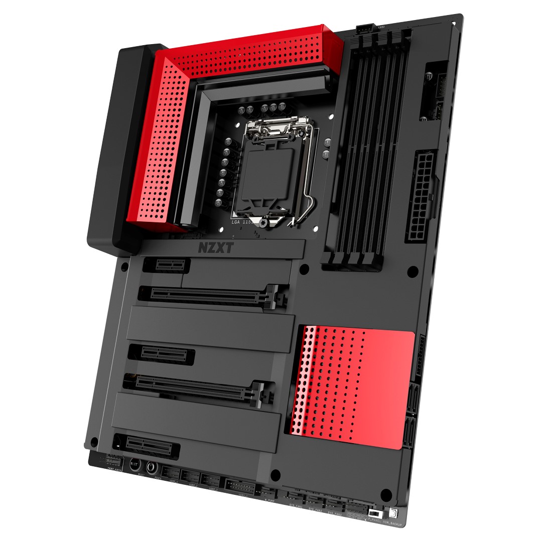 N7 Cover Red Black Front up 45