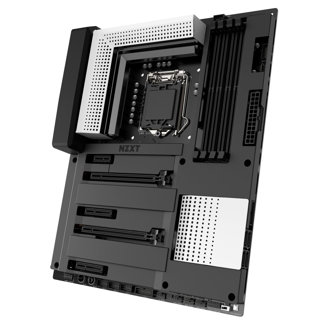 N7 Cover White Black Front up 45